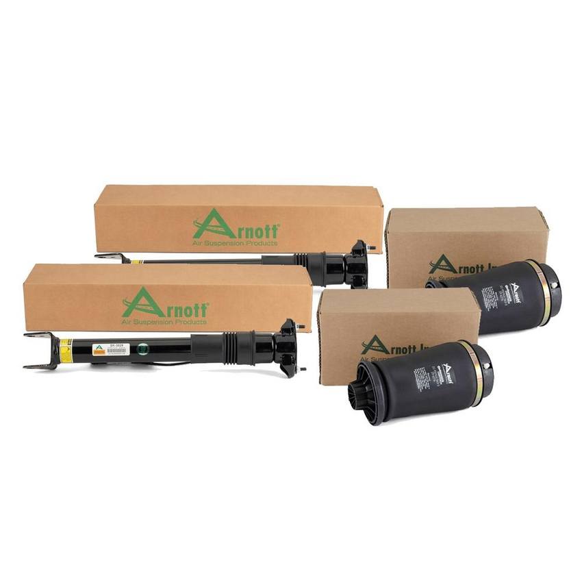 Mercedes Shock Absorber Kit - Rear (with Airmatic ADS and Rear Air Suspension) 1663200625 - Arnott 3994429KIT